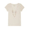 LEON & HARPER Tonton Amber T Shirt in Chalk