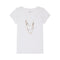 LEON & HARPER Tonton Amber T Shirt in White