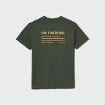 BILLYBELT Roadtrip Organic Cotton T-Shirt in Khaki