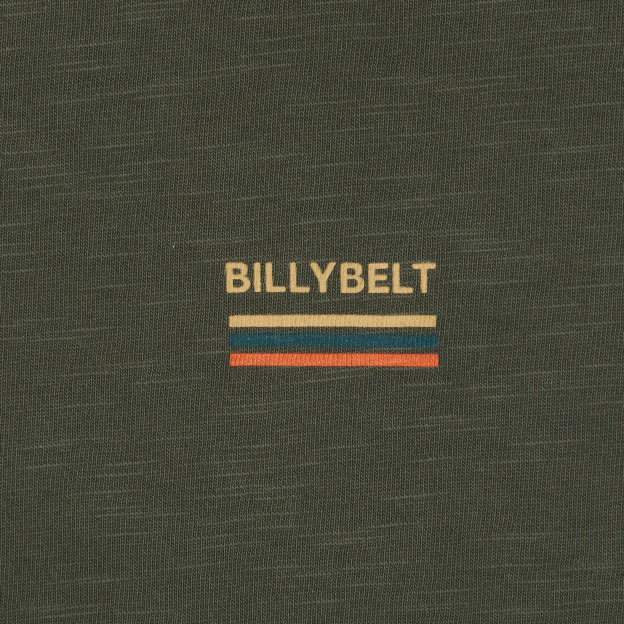 BILLYBELT Roadtrip Organic Cotton T-Shirt in Khaki