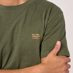 BILLYBELT Roadtrip Organic Cotton T-Shirt in Khaki