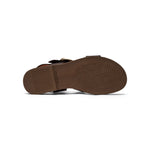 PAVEMENT Isolda Leather Sandals in Brown