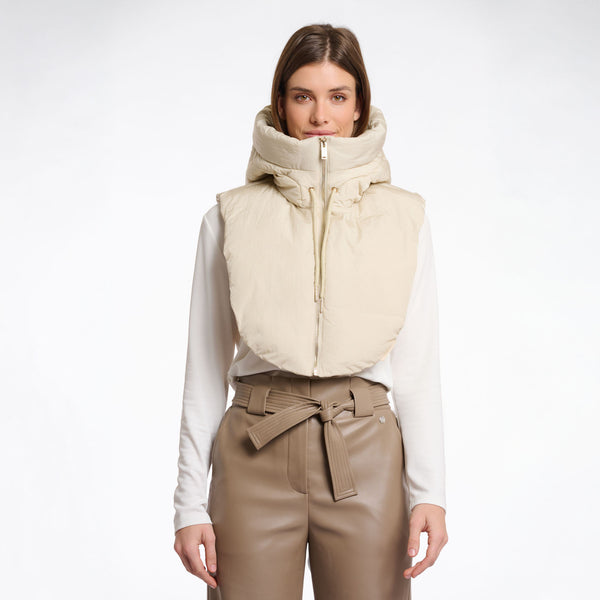 RINO & PELLE Tabita Padded Bib  in Birch