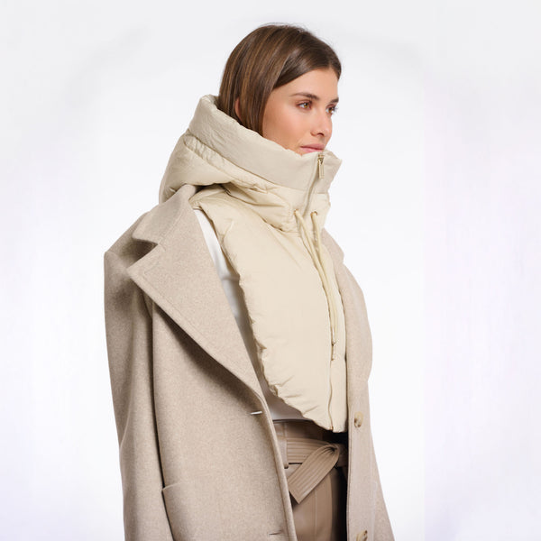 RINO & PELLE Tabita Padded Bib  in Birch