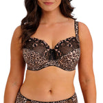 FANTASIE Talia UW Side Support Bra in Leopard