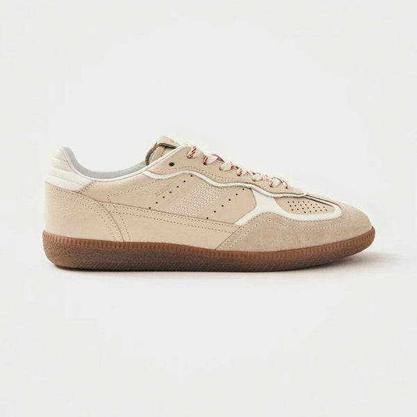 ALOHAS Tb.490 Rife Grain Leather Sneakers in Cream