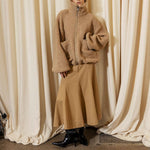 PROJECT AJ117 Teddy 852 Jacket  in Camel