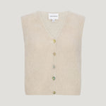 AMERICAN DREAMS Telma Vest in Beige