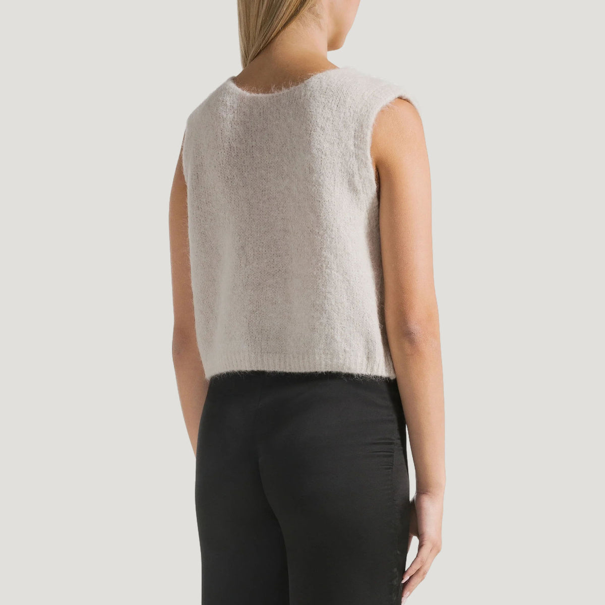 AMERICAN DREAMS Telma Vest in Beige