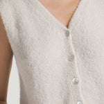 AMERICAN DREAMS Telma Vest in Beige