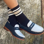 IVY ELLIS The Brees Women’s Quarter Length Socks in Black