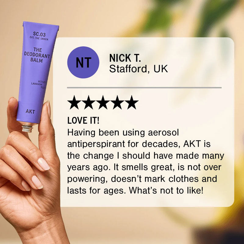 AKT The Deodorant Balm in SC.03 The Onsen