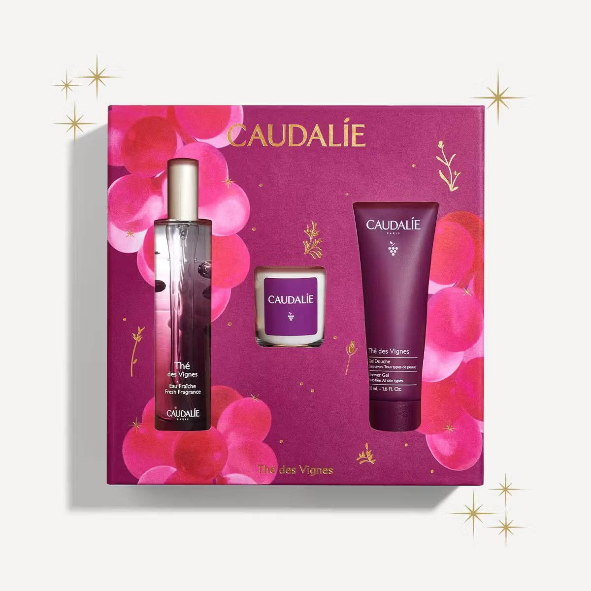 CAUDALIE Thé des Vignes Fresh Fragrance Gift Set
