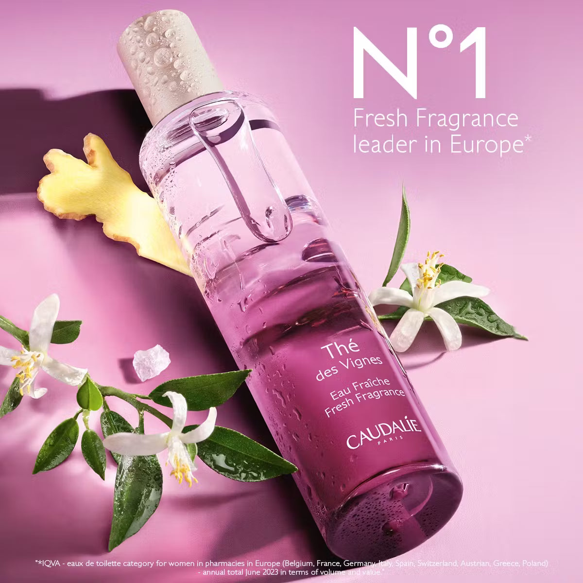 CAUDALIE Thé des Vignes Fresh Fragrance Gift Set
