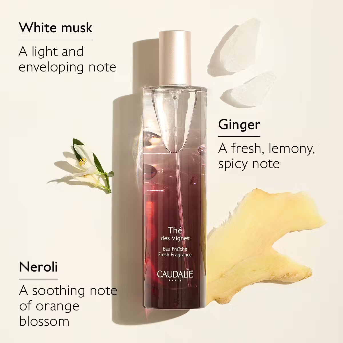 CAUDALIE Thé des Vignes Fresh Fragrance Gift Set