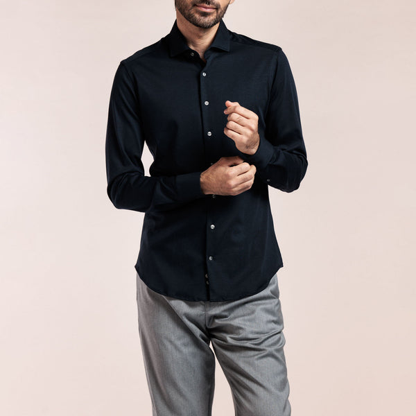 THOMAS MAINE Dress Shirt in Navy