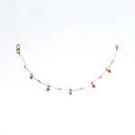PHILIPPA KUNISCH Tiny Stones Necklace in Red