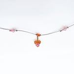 PHILIPPA KUNISCH Tiny Stones Necklace in Red