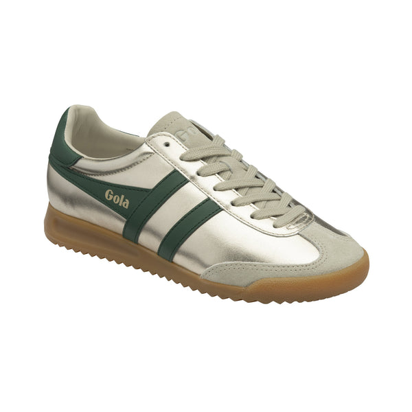 GOLA Torpedo Glimmer Trainer in  Gold/Evergreen