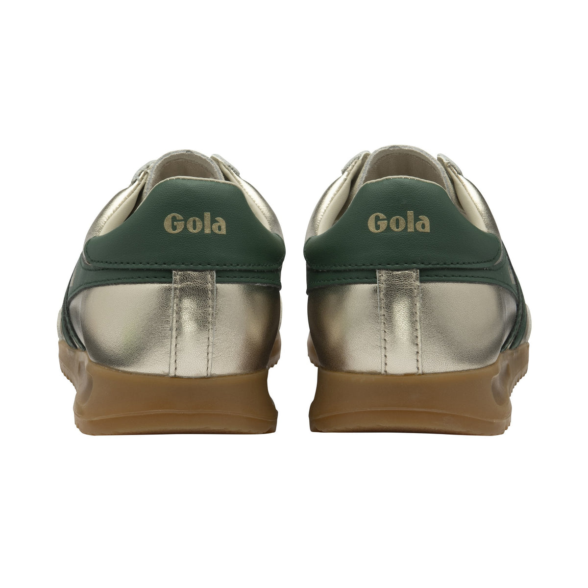 GOLA Torpedo Glimmer Trainer in  Gold/Evergreen