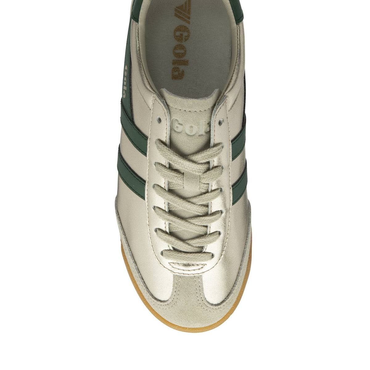 GOLA Torpedo Glimmer Trainer in  Gold/Evergreen