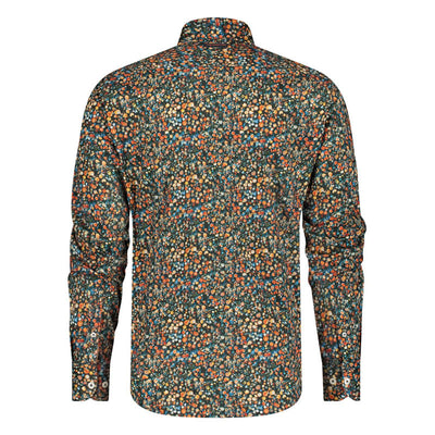 A FISH NAMED FRED Tree Trunk Shirt in Burnt Orange