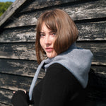 QUINTON & CHADWICK Triangle Scarf in Aqua