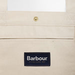 BARBOUR Script Tote Bag in Natural