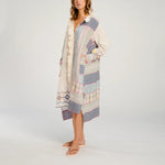 V DE VINSTER Udaipur Dress in Multi Rose