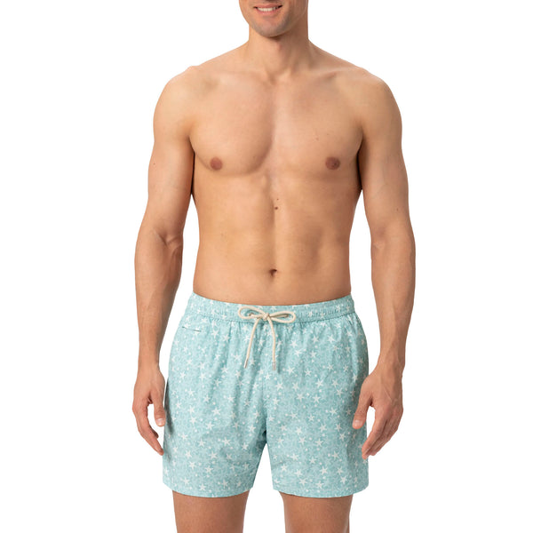 MC2 SAINT BARTH Lighting Micro Stretch Swimshorts in Tropical Shell