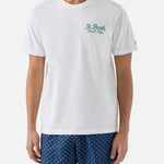 MC2 SAINT BARTH Portland Plage T Shirt in White