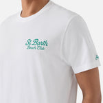 MC2 SAINT BARTH Portland Plage T Shirt in White