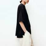 UNFEIGNED Short Sleeve Oversized T-shirt in Caviar
