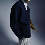 UNFEIGNED Winter Cardigan in Navy