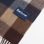 BARBOUR Tattersall Scarf in Midnight Oak