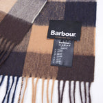 BARBOUR Lambswool Tattersall Scarf in Autumn Dress