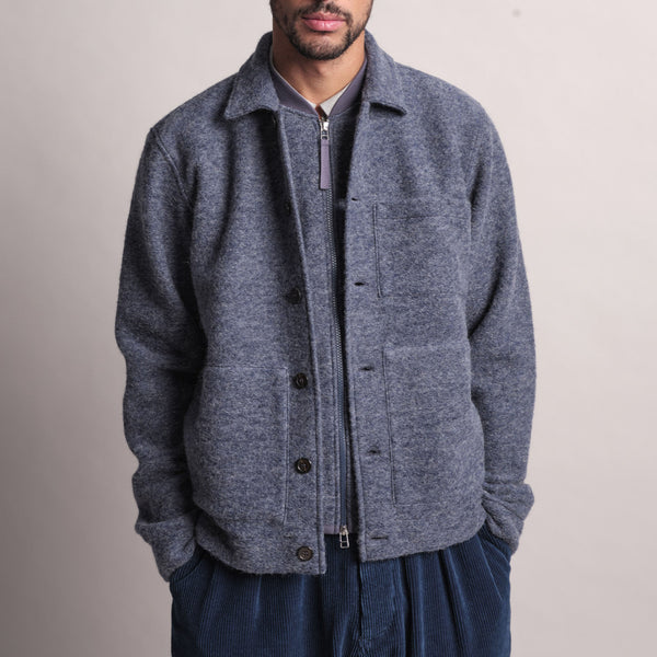UNIVERSAL WORKS Uniform Jacket in Slate Blue