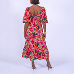 NEW DAY ORIGINALS Universe Cotton Poplin Dress in Summer Bouquet