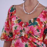 NEW DAY ORIGINALS Universe Cotton Poplin Dress in Summer Bouquet