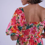 NEW DAY ORIGINALS Universe Cotton Poplin Dress in Summer Bouquet