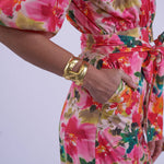 NEW DAY ORIGINALS Universe Cotton Poplin Dress in Summer Bouquet