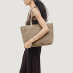 NAGHEDI Jet Setter Small Tote in Cashmere