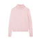 JUMPER 1234 Crochet Edge Roll Collar Jumper in Nurture