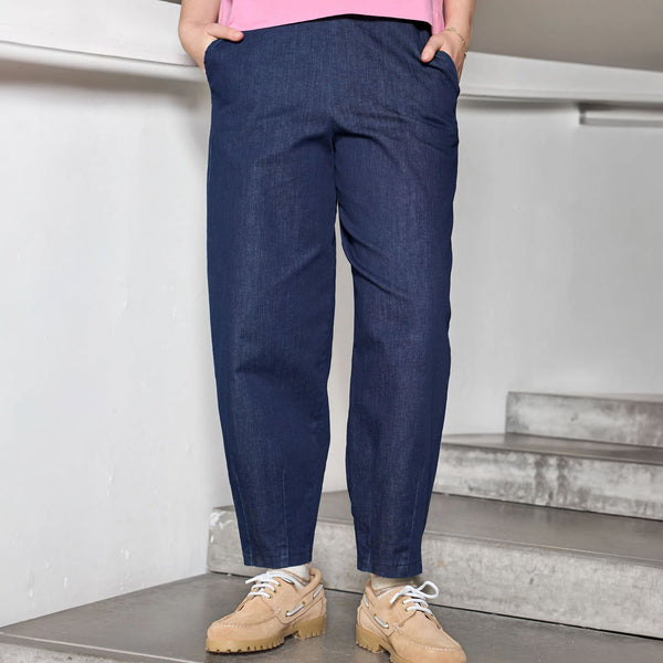 BLACK COLOUR BCDenice Denim Barrel Pant in Denim