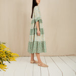 BONTE Vada Dress in Spring Greens