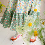 BONTE Vada Dress in Spring Greens