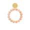 VANESSA BARONI Mini Beads Flex Bracelet in Peach Sorbet