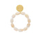 VANESSA BARONI Olive Flex Bracelet in Pearl Marble