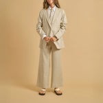 DIEGA Vepo Jacket in Metallic Ecru