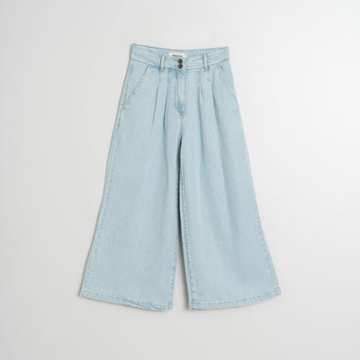 INDI & COLD Denim Effects Pants in Denim